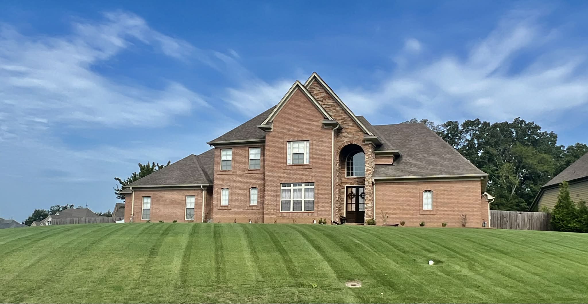 Mowed Residential Yard